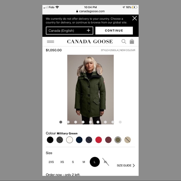 SOLD - Canada Goose Rossclair Parka - Picture 5 of 6